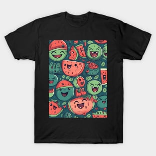 Excited Happy Watermelons T-Shirt